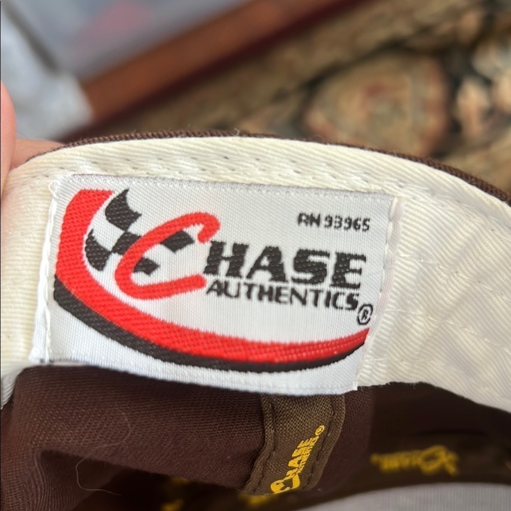EUC Chase Authentics NASCAR Dale Jarrett UPS Racing Brown # 88 Adjustable Hat - Picture 9 of 11